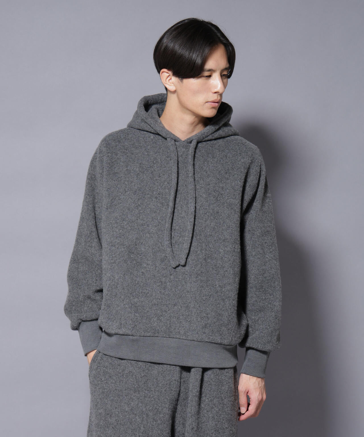MIYATA×NANO JAPANMADE ウール/コットン パーカー