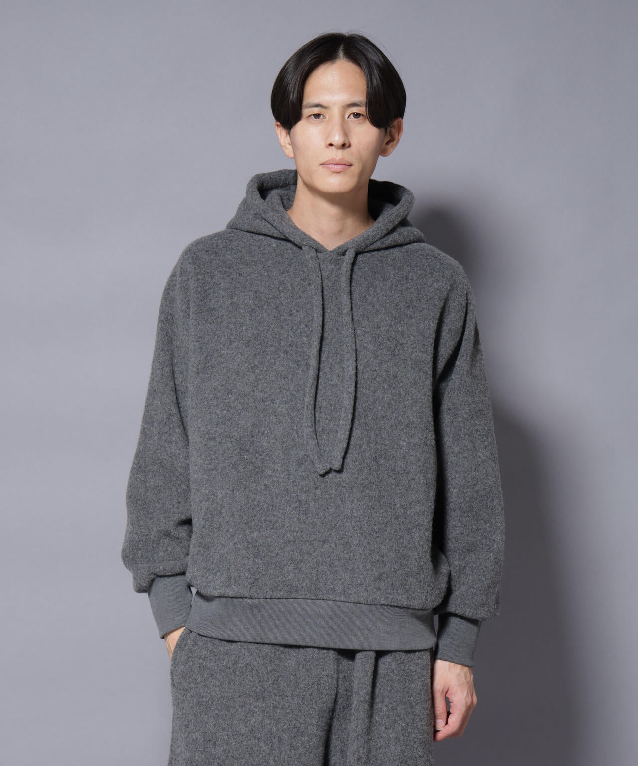 MIYATA×NANO JAPANMADE ウール/コットン パーカー