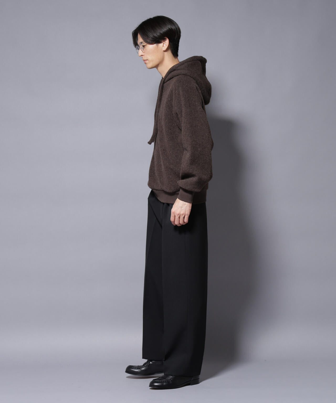 MIYATA×NANO JAPANMADE ウール/コットン パーカー