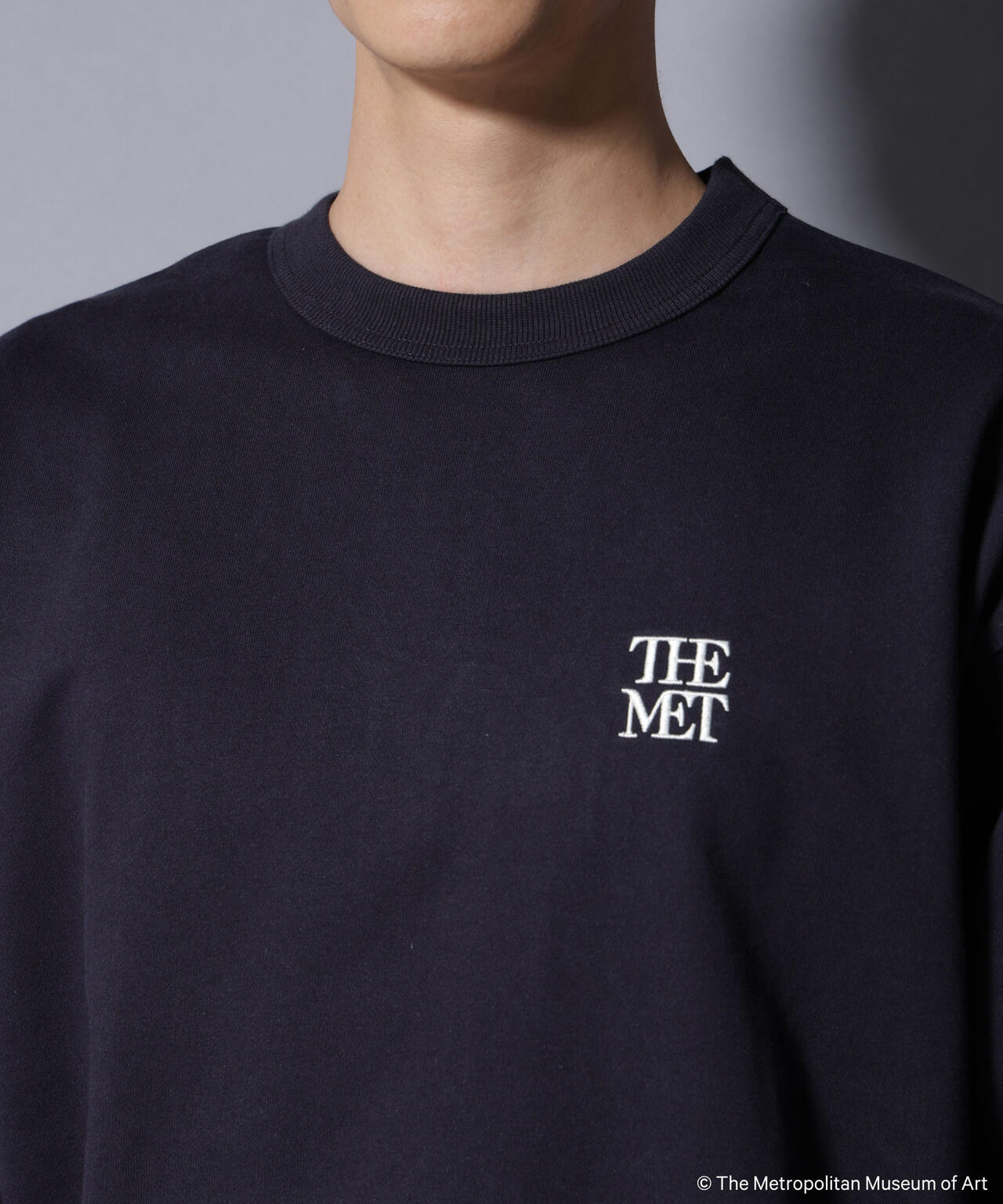 「The Met」ロゴ×アーカイブロゴ刺繍スウェット(セットアップ可)