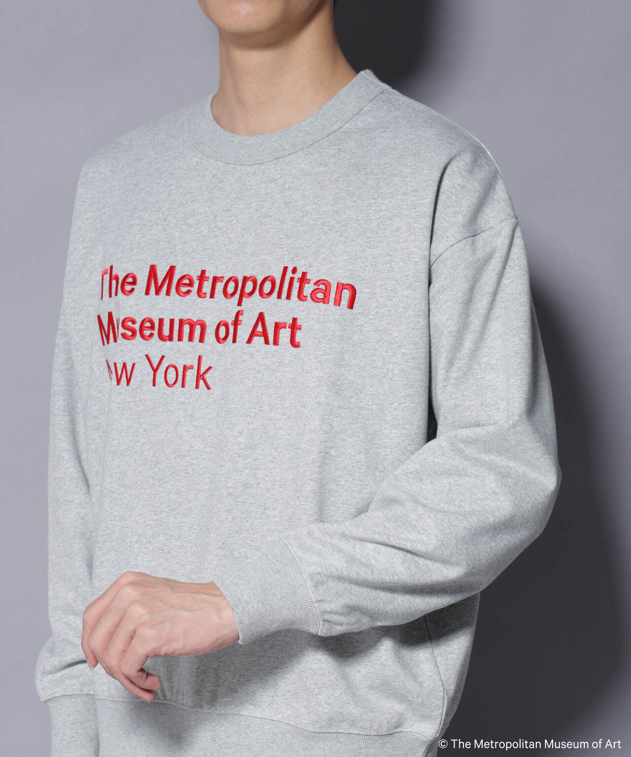 「The Met」 リーガルネーム刺繍 スウェット