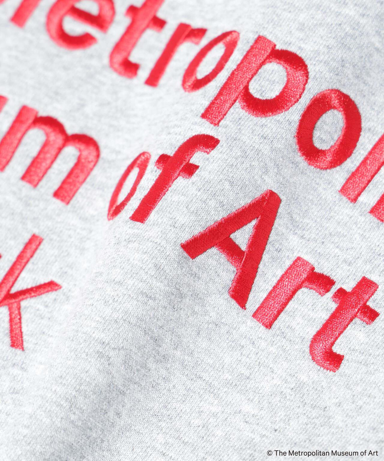 「The Met」 リーガルネーム刺繍 スウェット