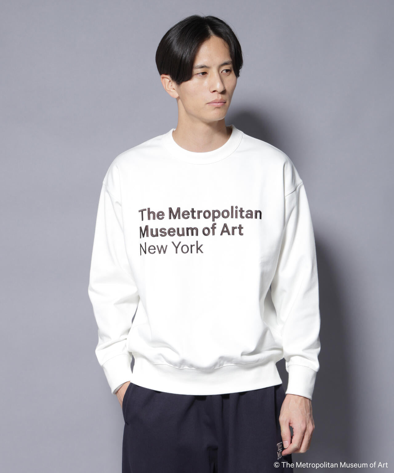「The Met」 リーガルネーム刺繍 スウェット