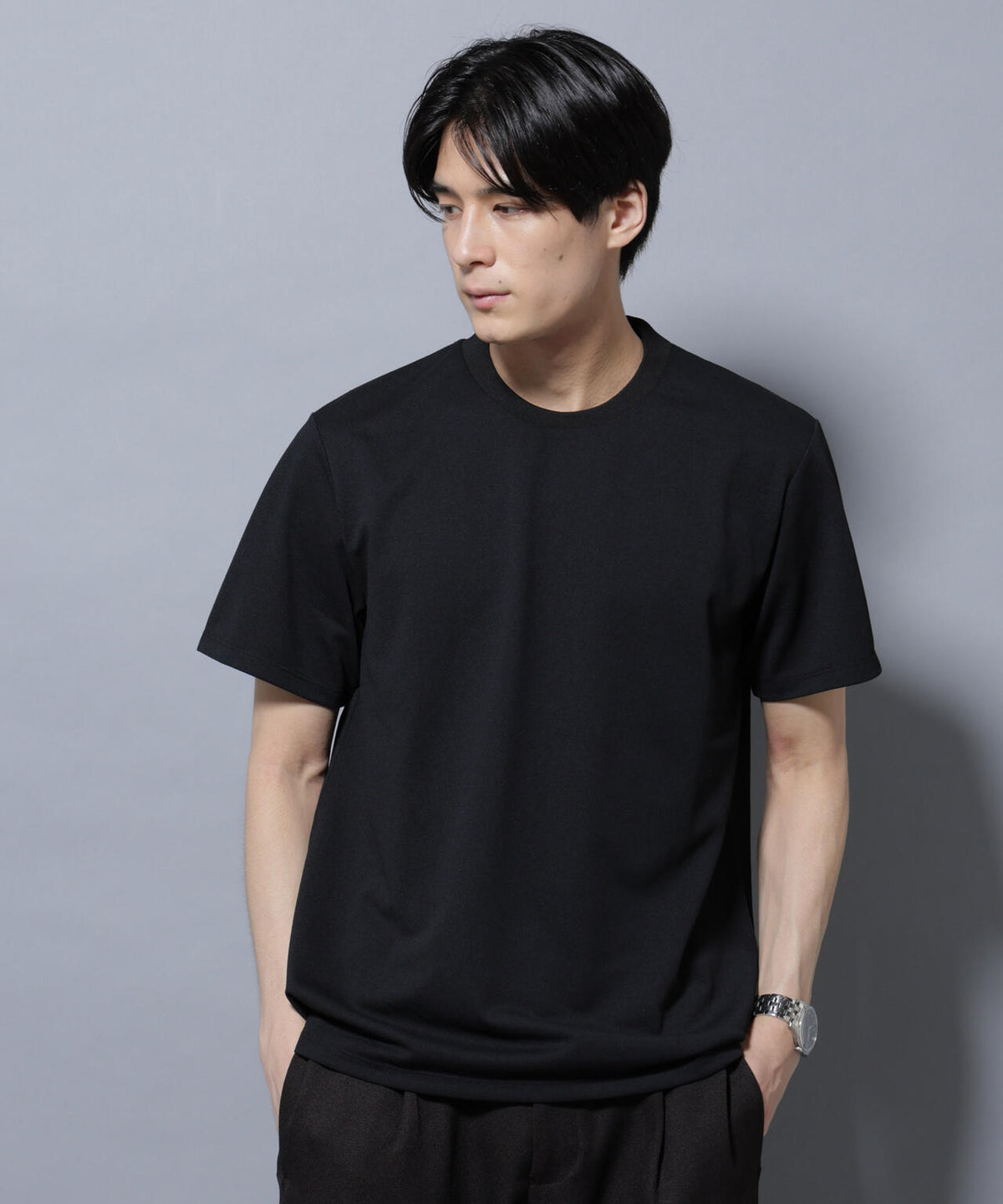 「N Tshirts」 AERO FREEZE 鹿の子ジャケT 半袖