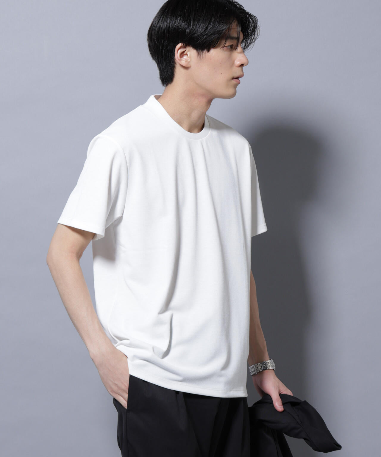 「N Tshirts」 AERO FREEZE 鹿の子ジャケT 半袖