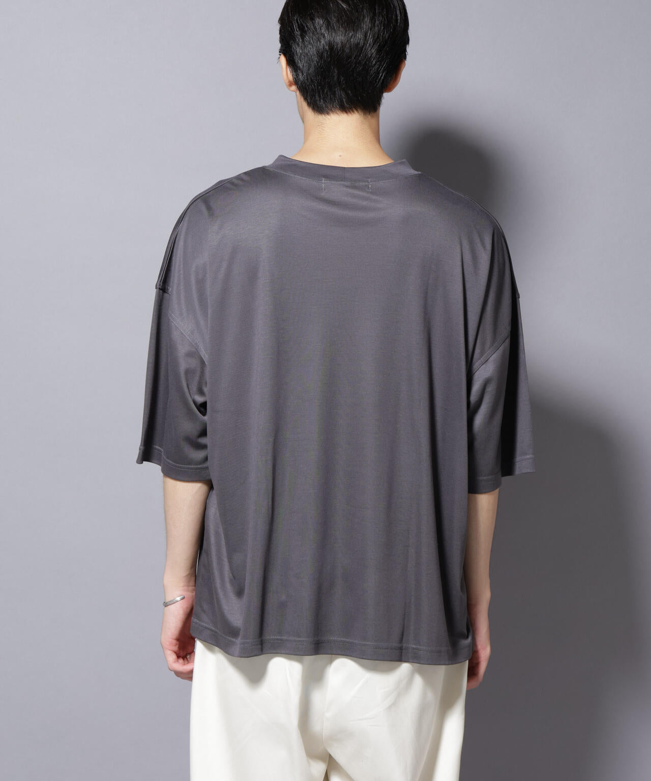 MIYATA×NANO JAPAN MADE キュプラ混 Tシャツ