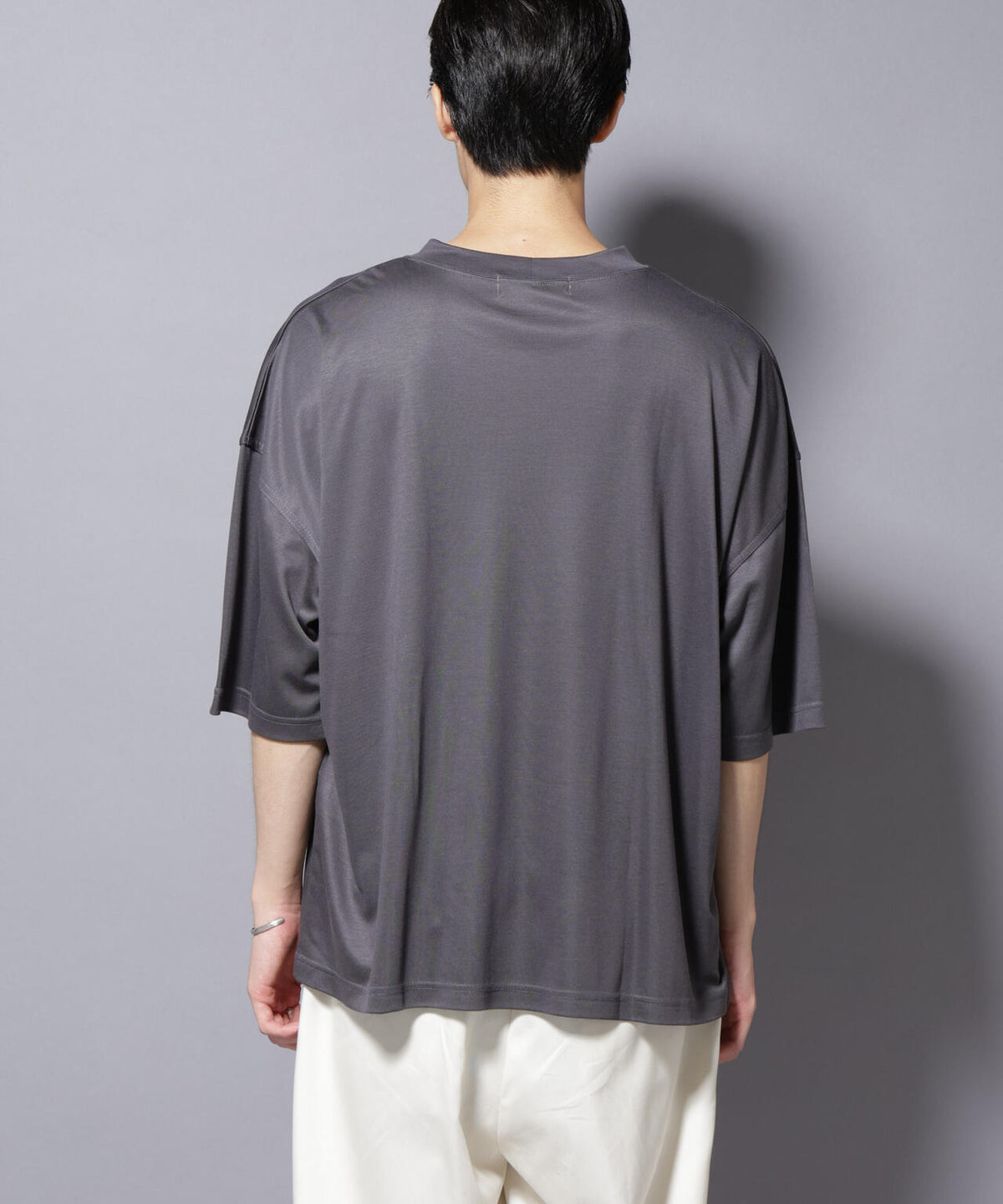 MIYATA×NANO JAPAN MADE キュプラ混 Tシャツ