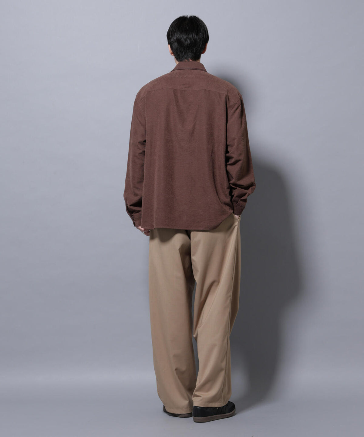 「大人のワイドパンツ」TWソロテックスワイドイージースラックス