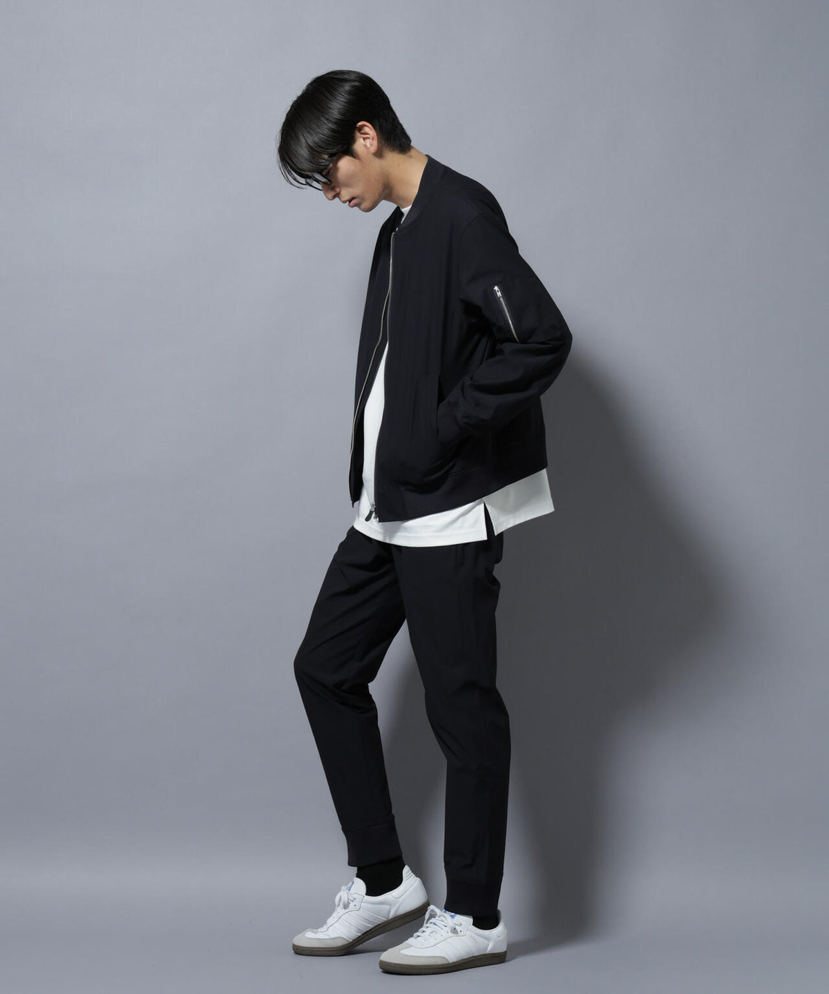 「N TROUSERS BASIC」TEXBRID(R) ジョガーパンツ/ストレッチ・撥水(セットアップ可)