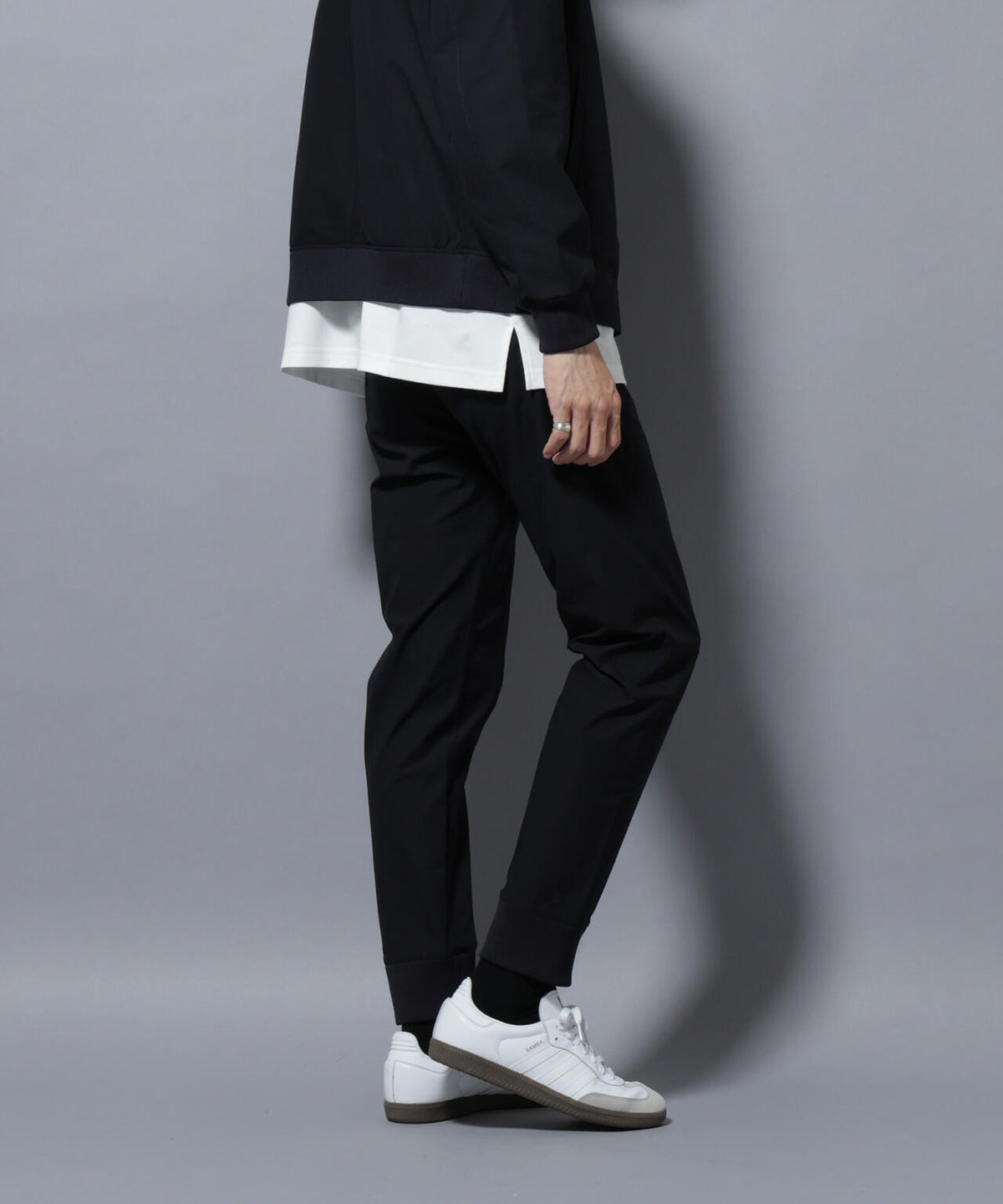 「N TROUSERS BASIC」TEXBRID(R) ジョガーパンツ/ストレッチ・撥水(セットアップ可)