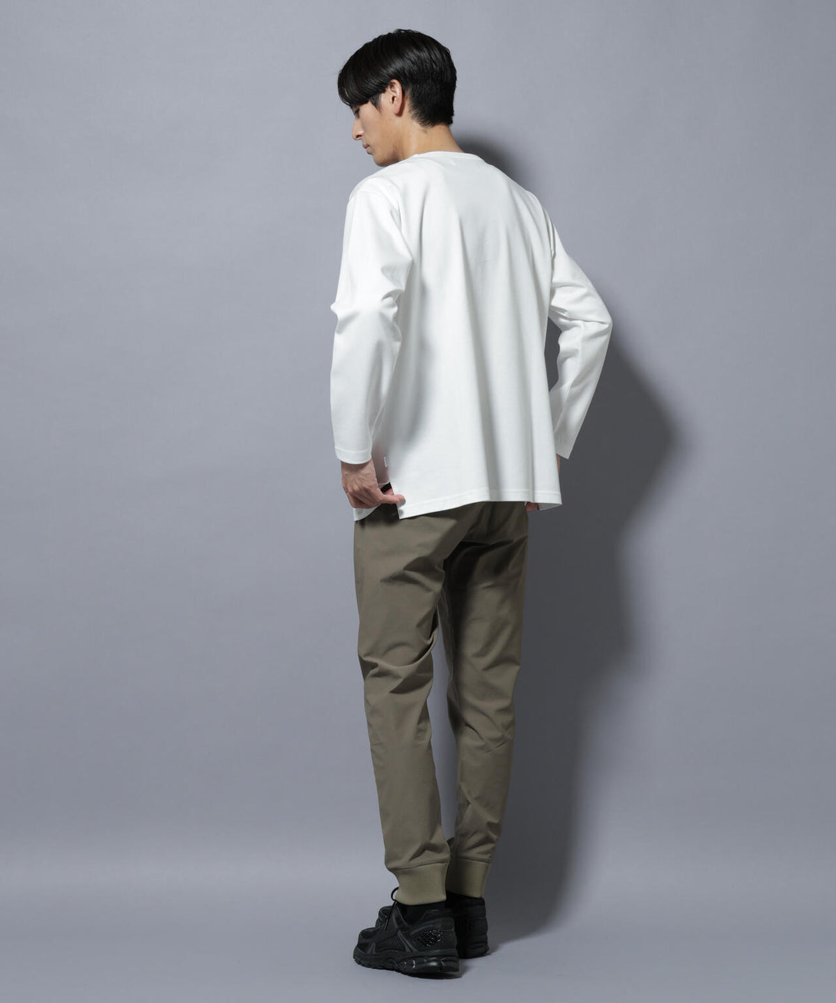 「N TROUSERS BASIC」TEXBRID(R) ジョガーパンツ/ストレッチ・撥水(セットアップ可)