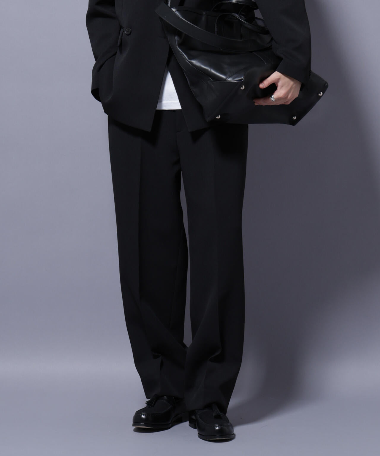 Reflax(R) ダブルクロスウェザーストレートパンツ(セットアップ可)