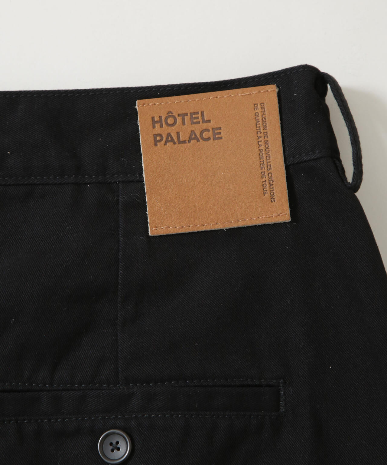 「HOTEL PALACE」 ワイドストレートチノパンツ