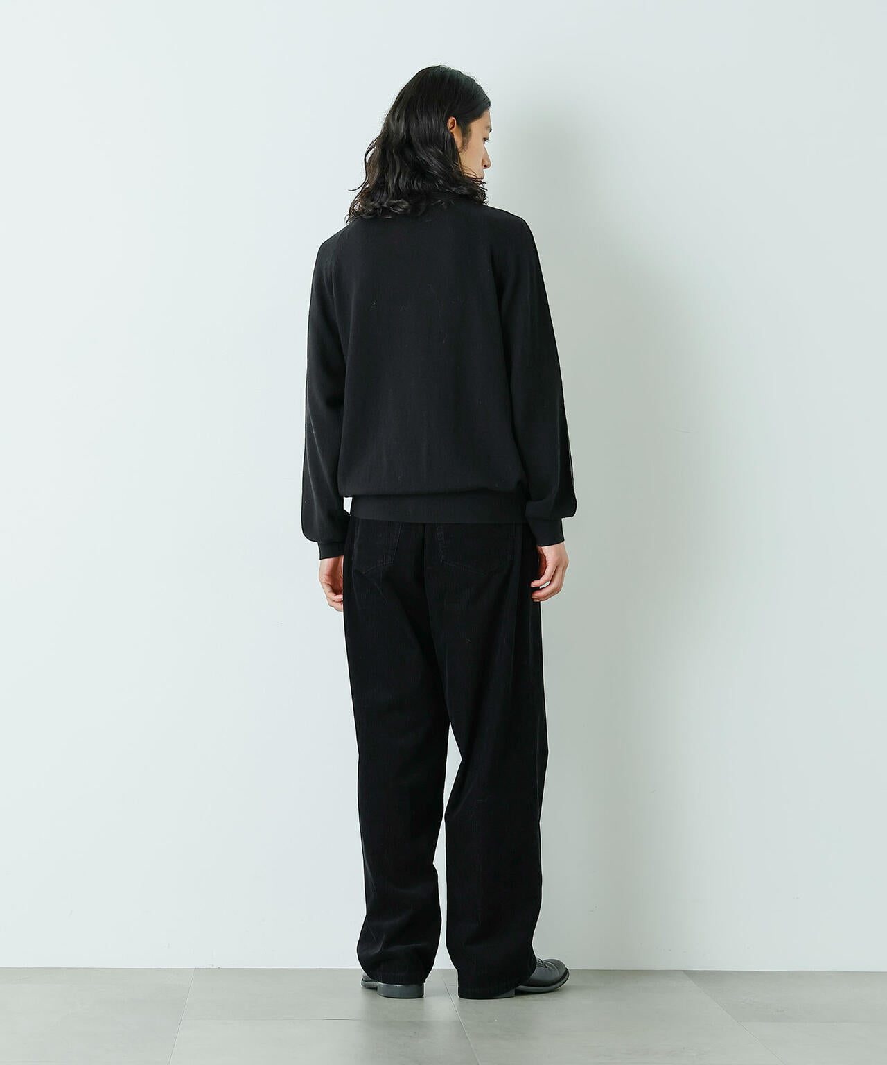 「HOTEL PALACE」 ワイドストレートコーデュロイパンツ