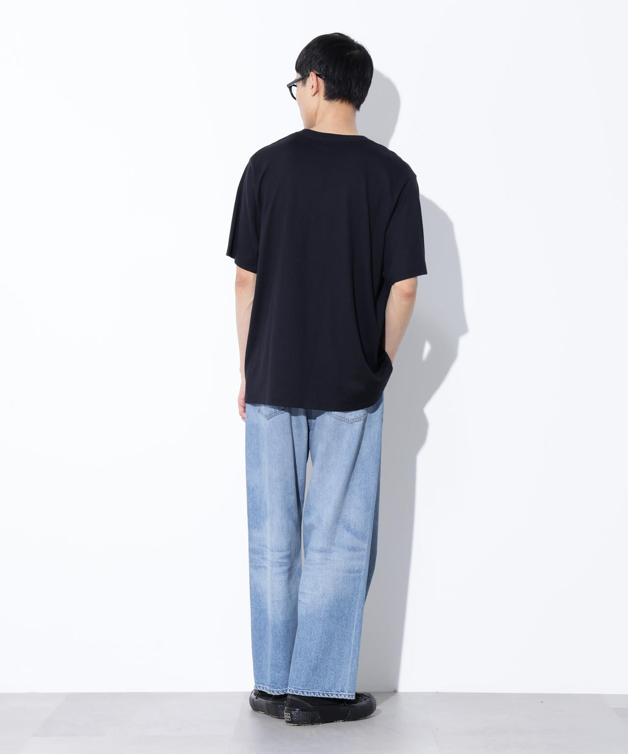 AUTHENコラボ SILKNIZED DENIM ワイドレッグ(セットアップ可)
