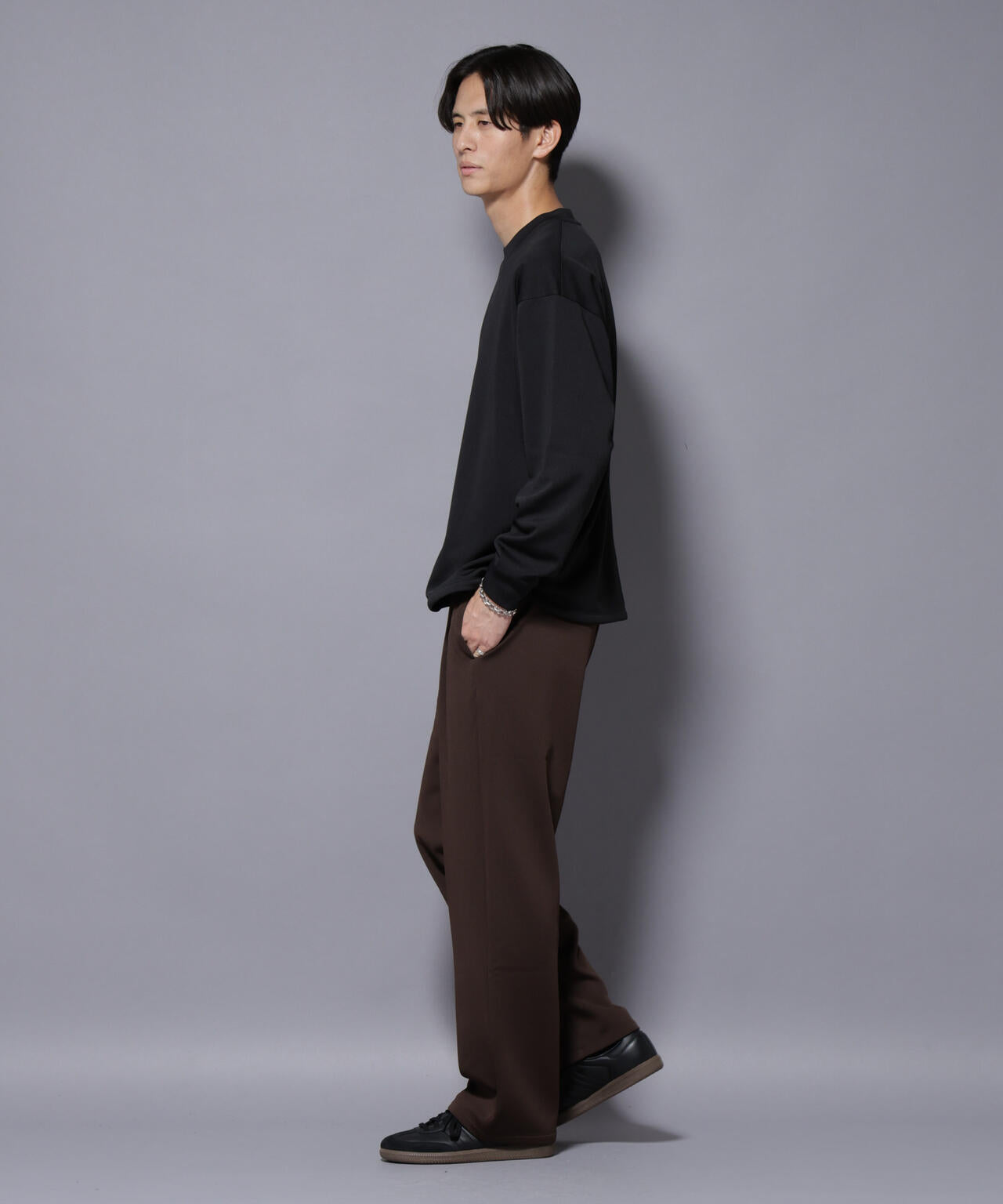 「MC」coveross(R) フリースボンディングワイドパンツ