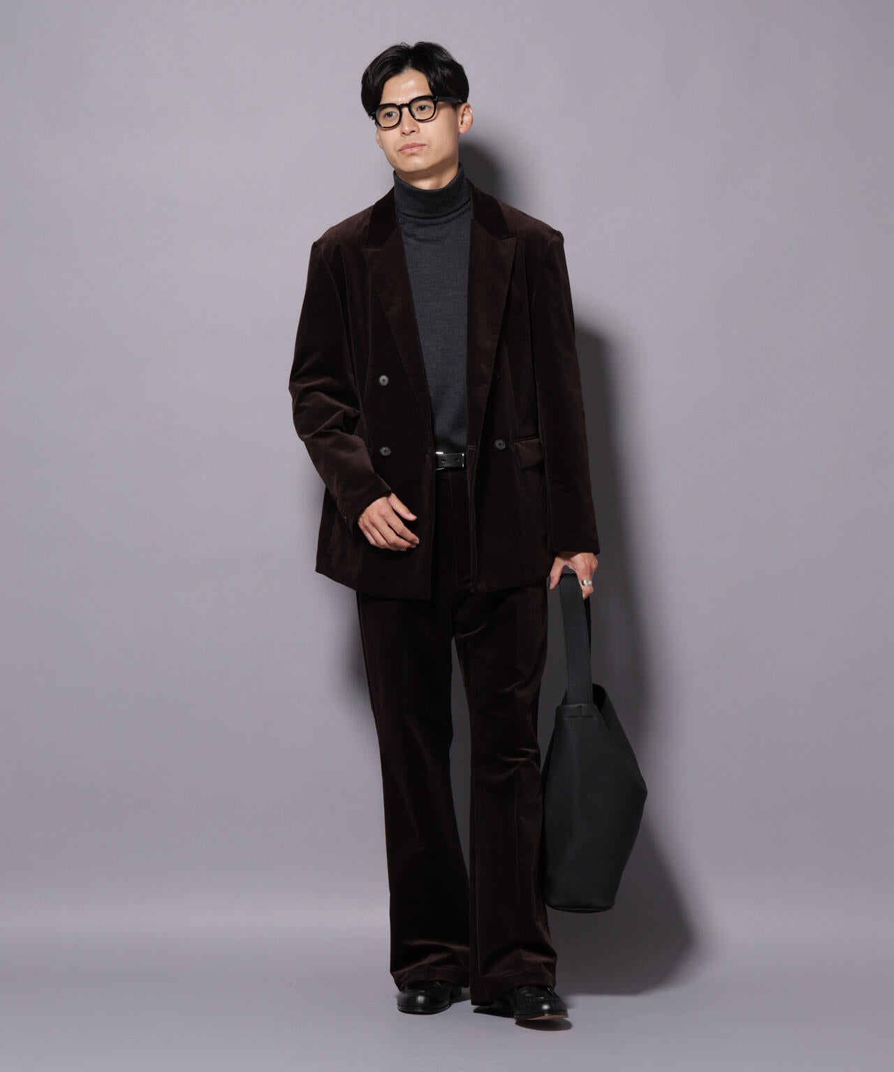 AIRコーデュロイ ライトフレアパンツ/STRETCH(セットアップ可)