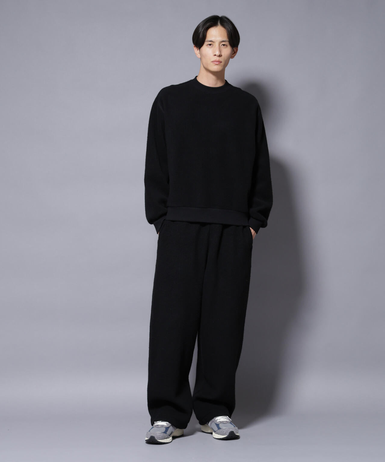 MIYATA×NANO JAPANMADE ウールコットンイージーパンツ
