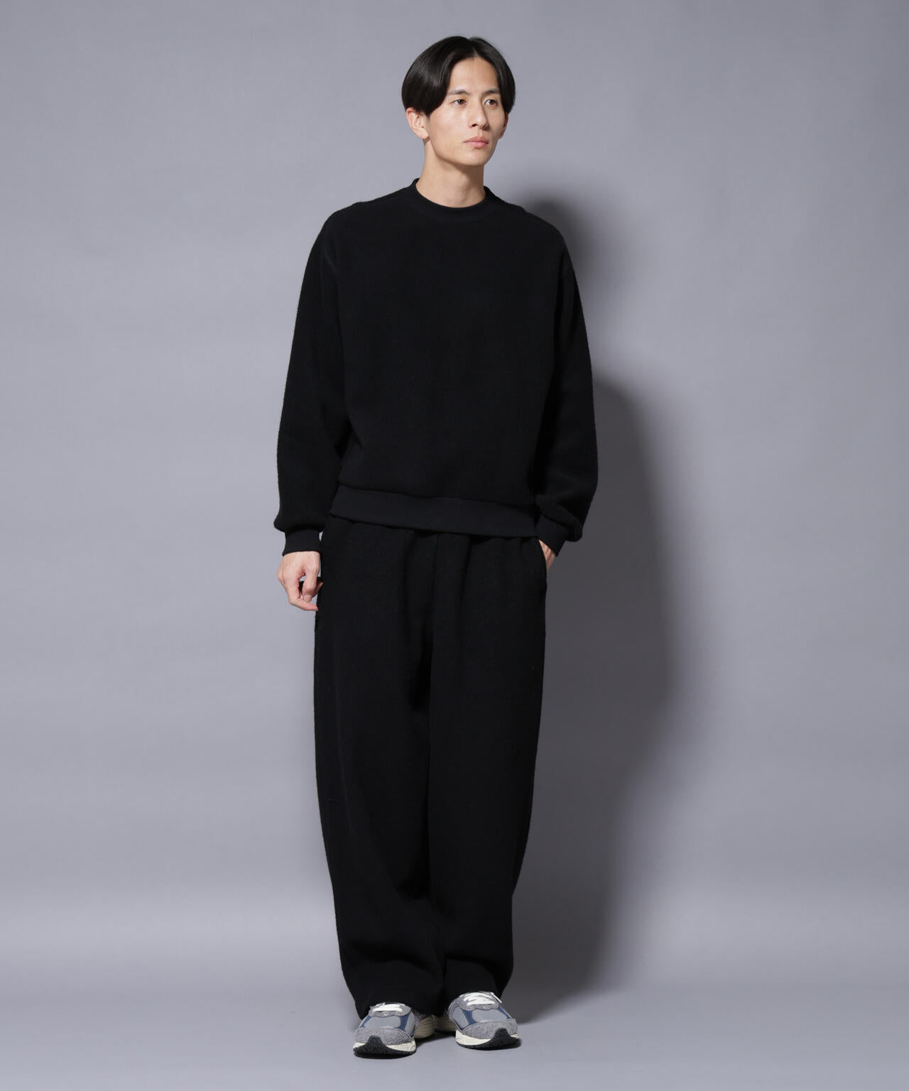 MIYATA×NANO JAPANMADE ウールコットンイージーパンツ