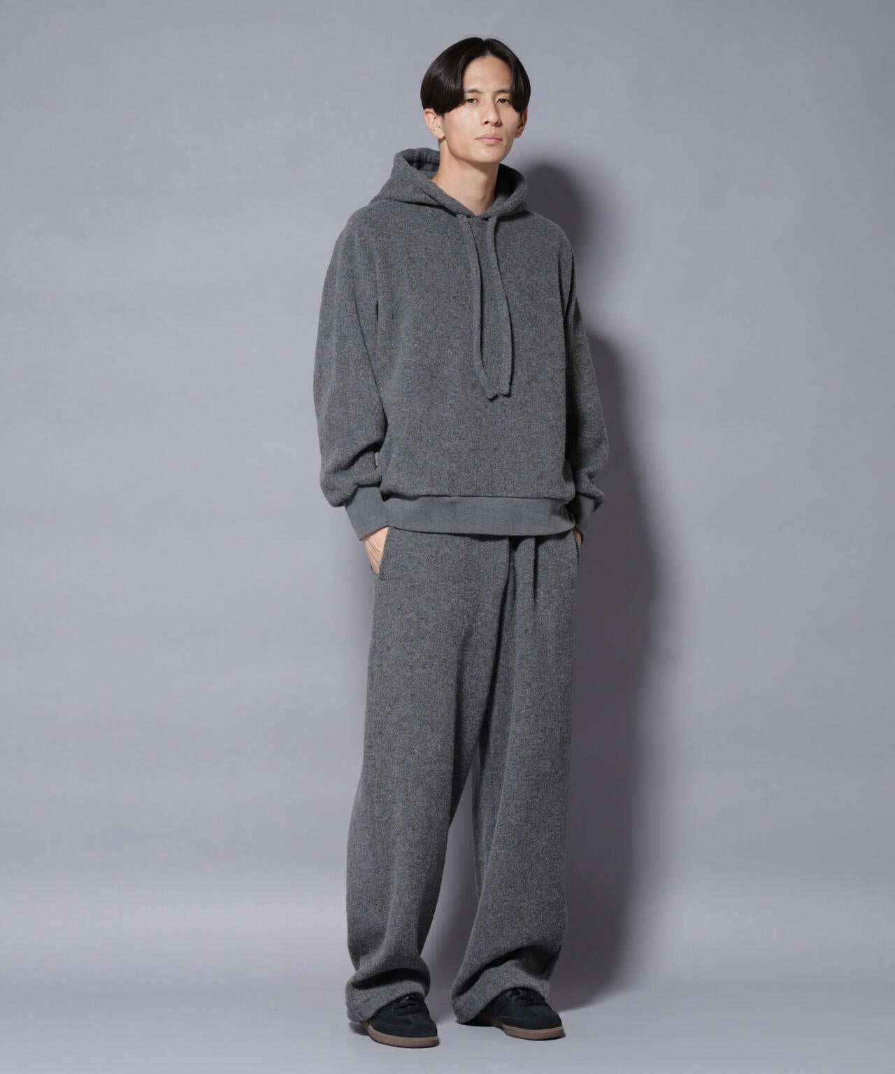 MIYATA×NANO JAPANMADE ウールコットンイージーパンツ