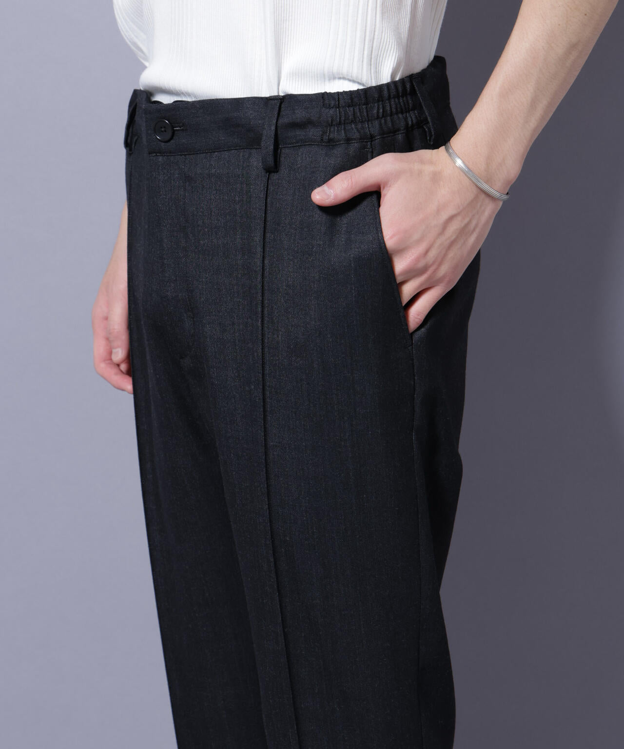 「N TROUSERS PREMIUM」ウールデニムパンツ/STRETCH(セットアップ可)