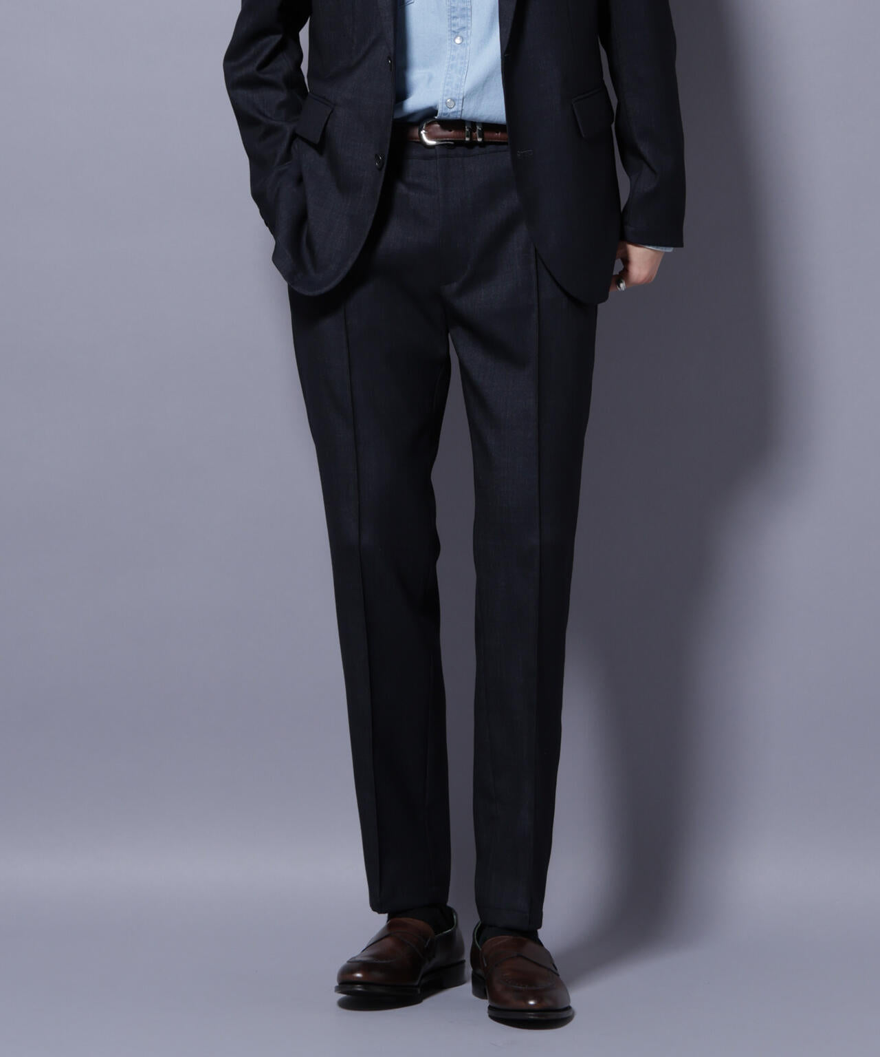 「N TROUSERS PREMIUM」ウールデニムパンツ/STRETCH(セットアップ可)