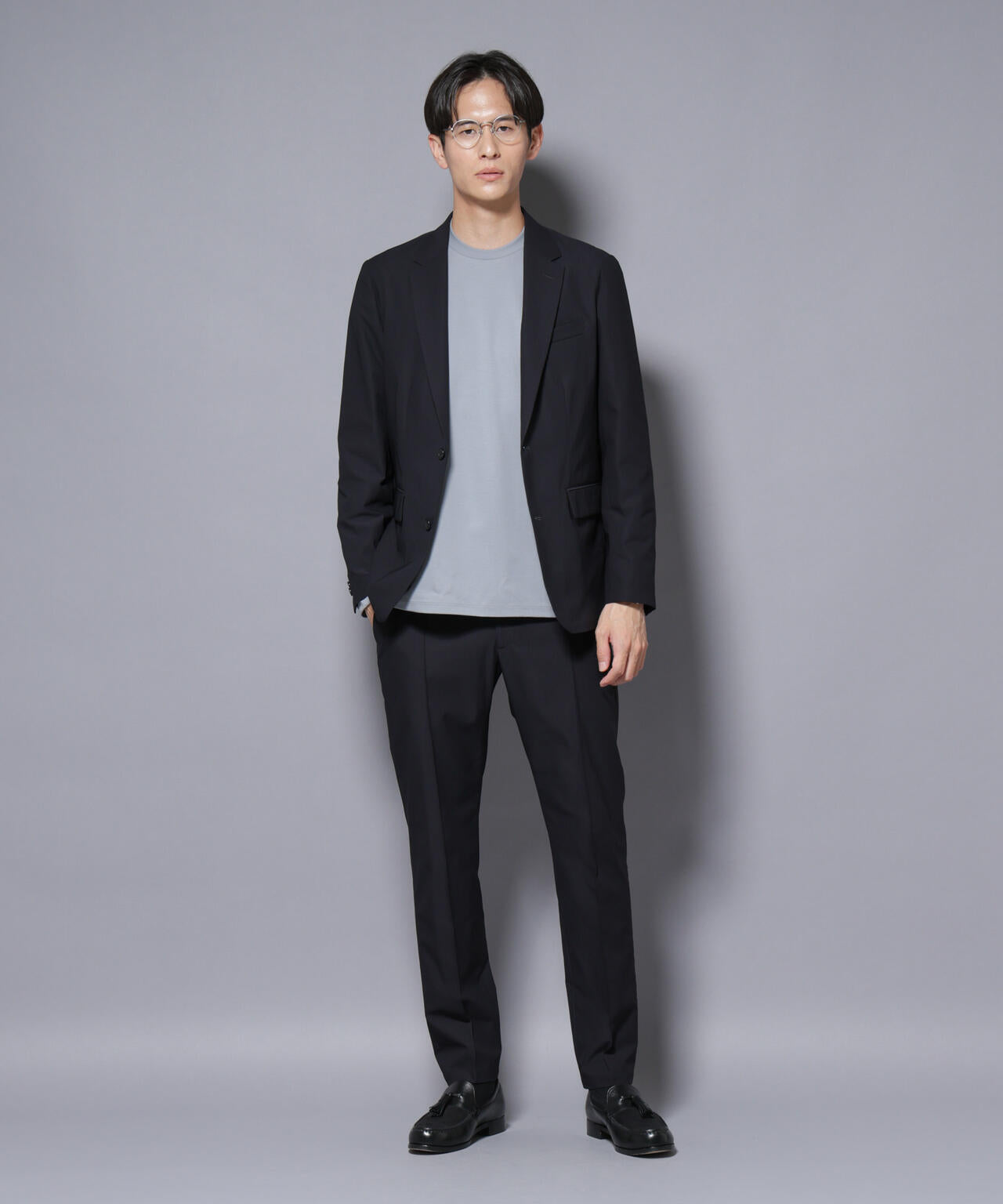 「N TROUSERS BASIC」TEXBRID(R) ツイルパンツ/ストレッチ・撥水(セットアップ可)