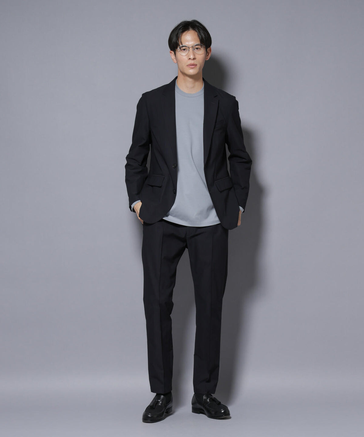 「N TROUSERS BASIC」TEXBRID(R) ツイルパンツ/ストレッチ・撥水(セットアップ可)