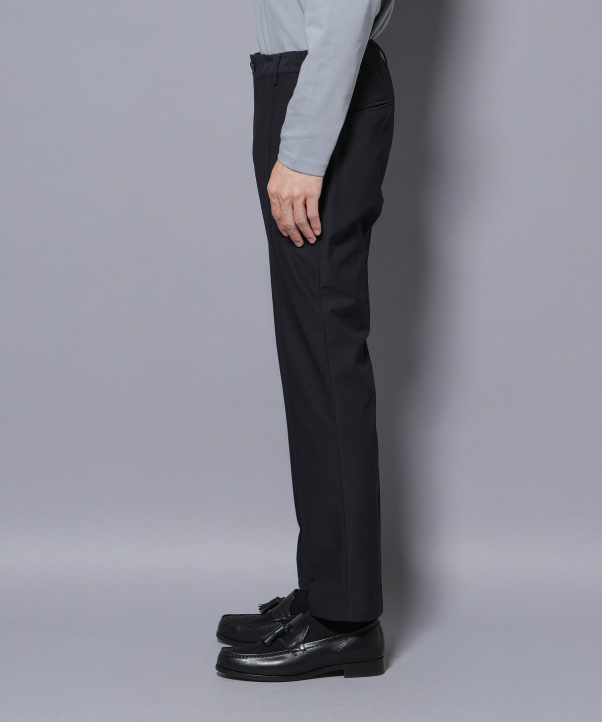 「N TROUSERS BASIC」TEXBRID(R) ツイルパンツ/ストレッチ・撥水(セットアップ可)