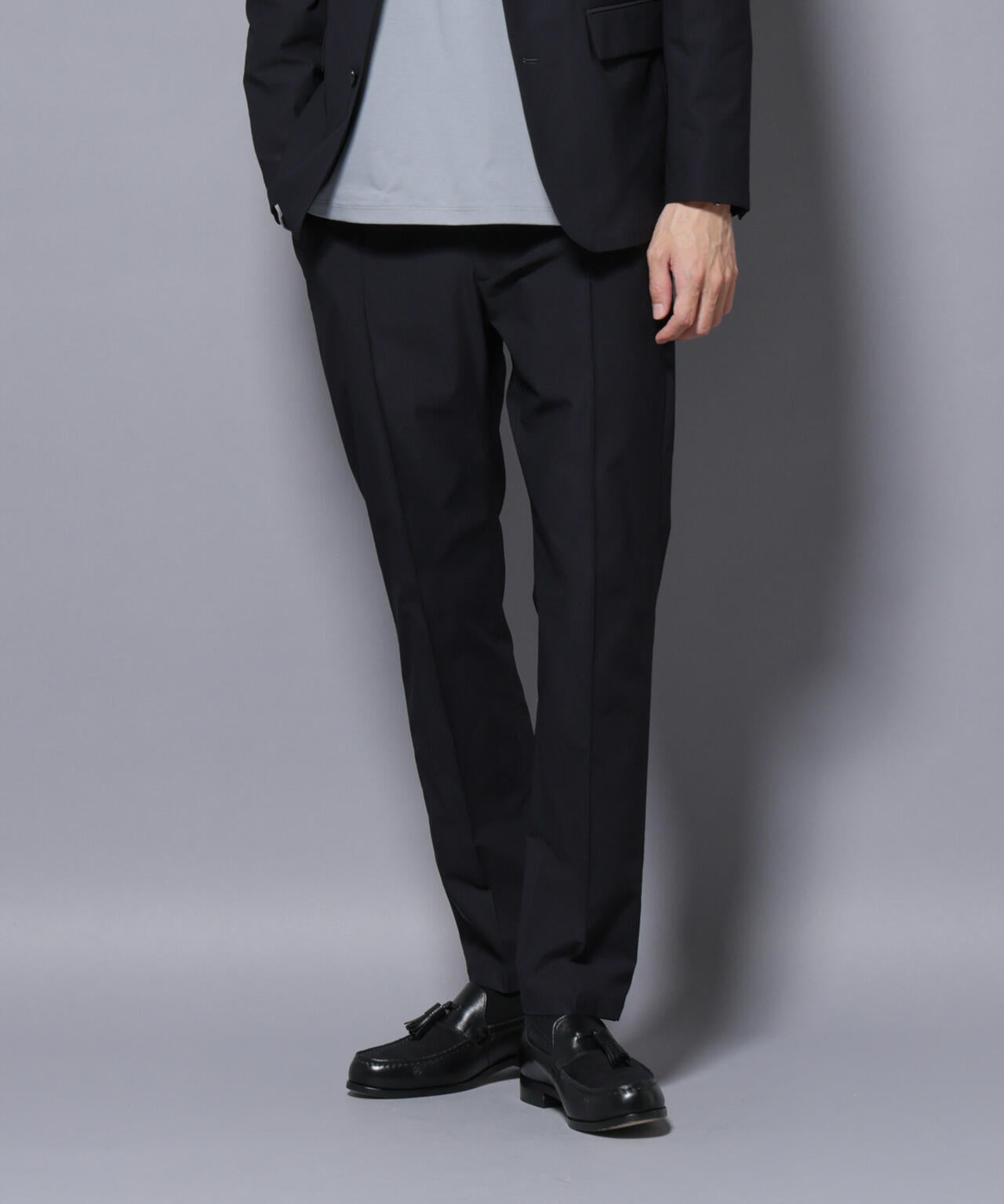 「N TROUSERS BASIC」TEXBRID(R) ツイルパンツ/ストレッチ・撥水(セットアップ可)