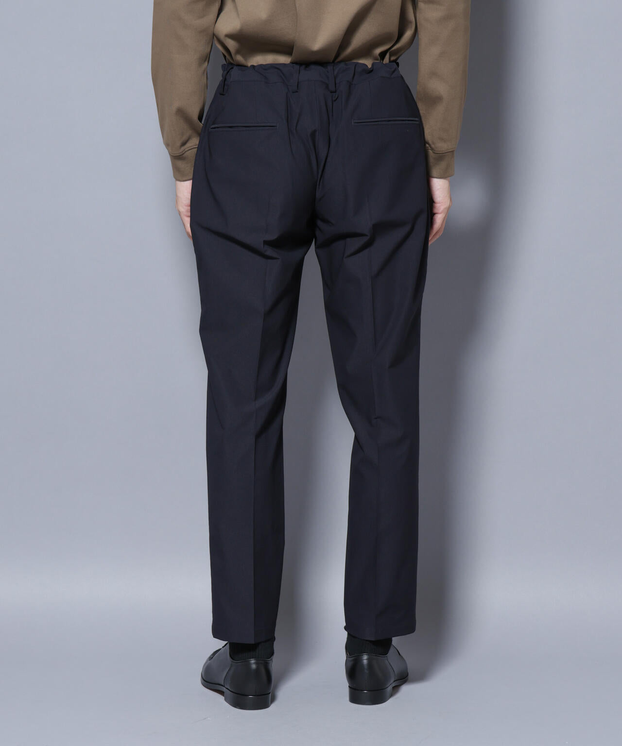 「N TROUSERS BASIC」SizeMoreTEXBRID(R)ストレッチパンツ(セットアップ可)