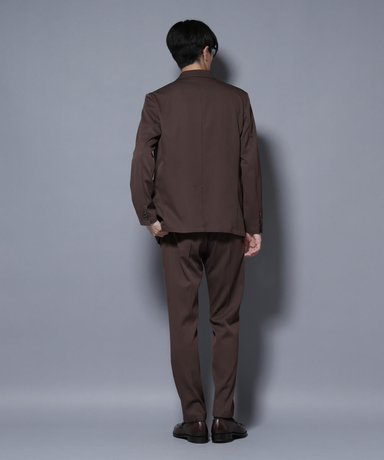 「N TROUSERS BASIC」 シャドーストライプパンツ(セットアップ可)