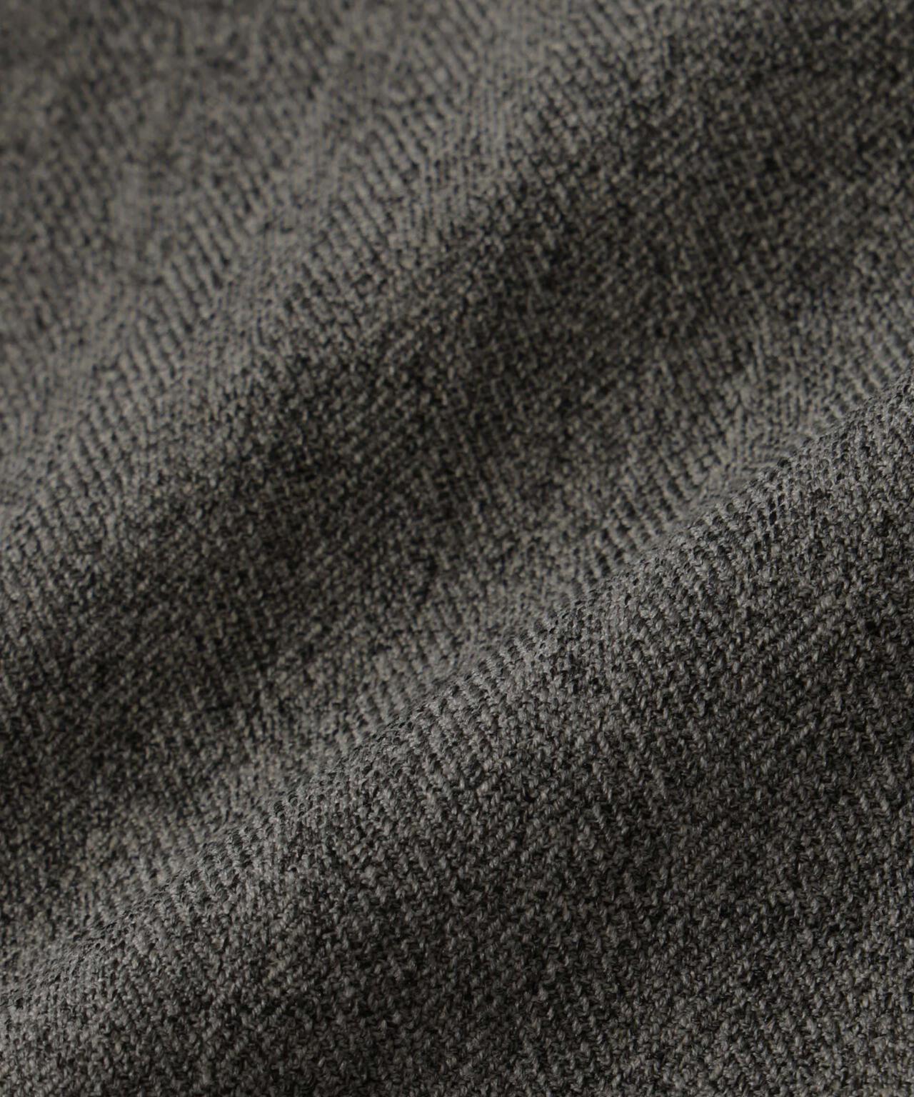 「N TROUSERS BASIC」 洗えるMIXツイードストレッチパンツ(セットアップ可)