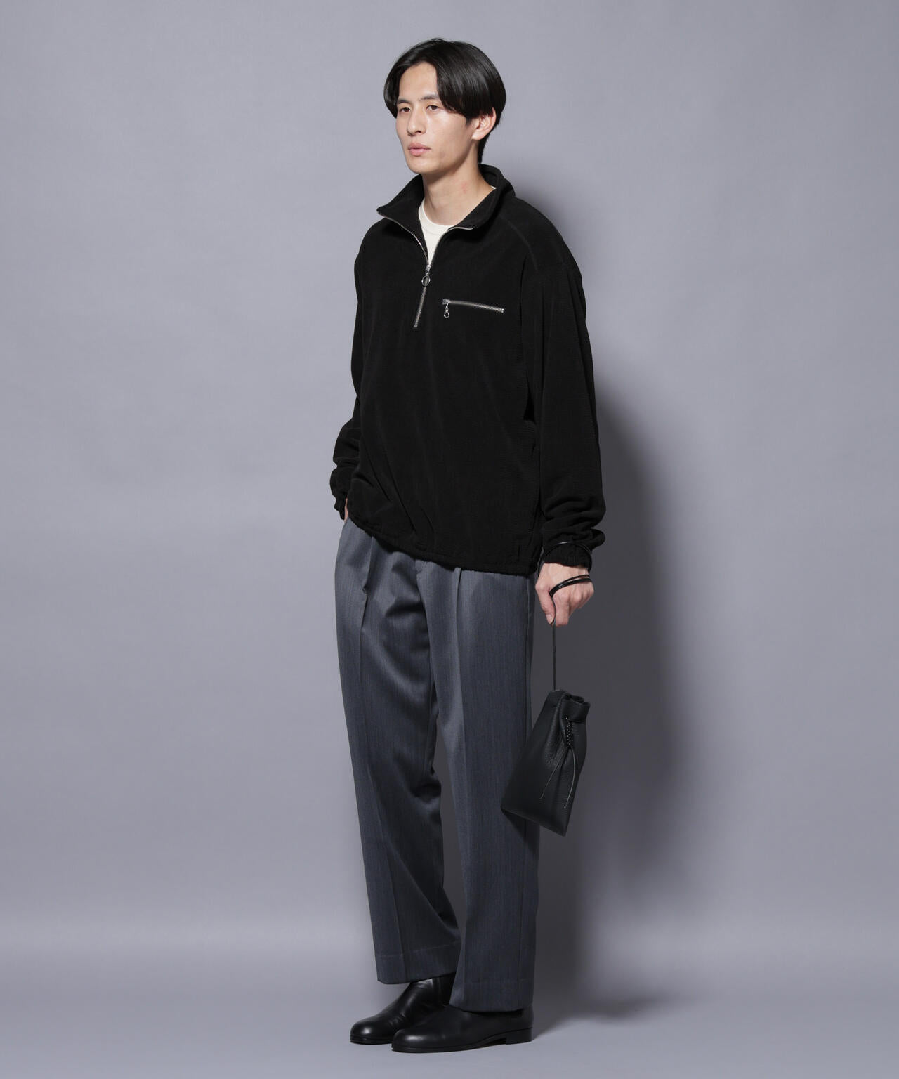 「Damerino Select」ウールシルクベネシャンパンツ(セットアップ可)