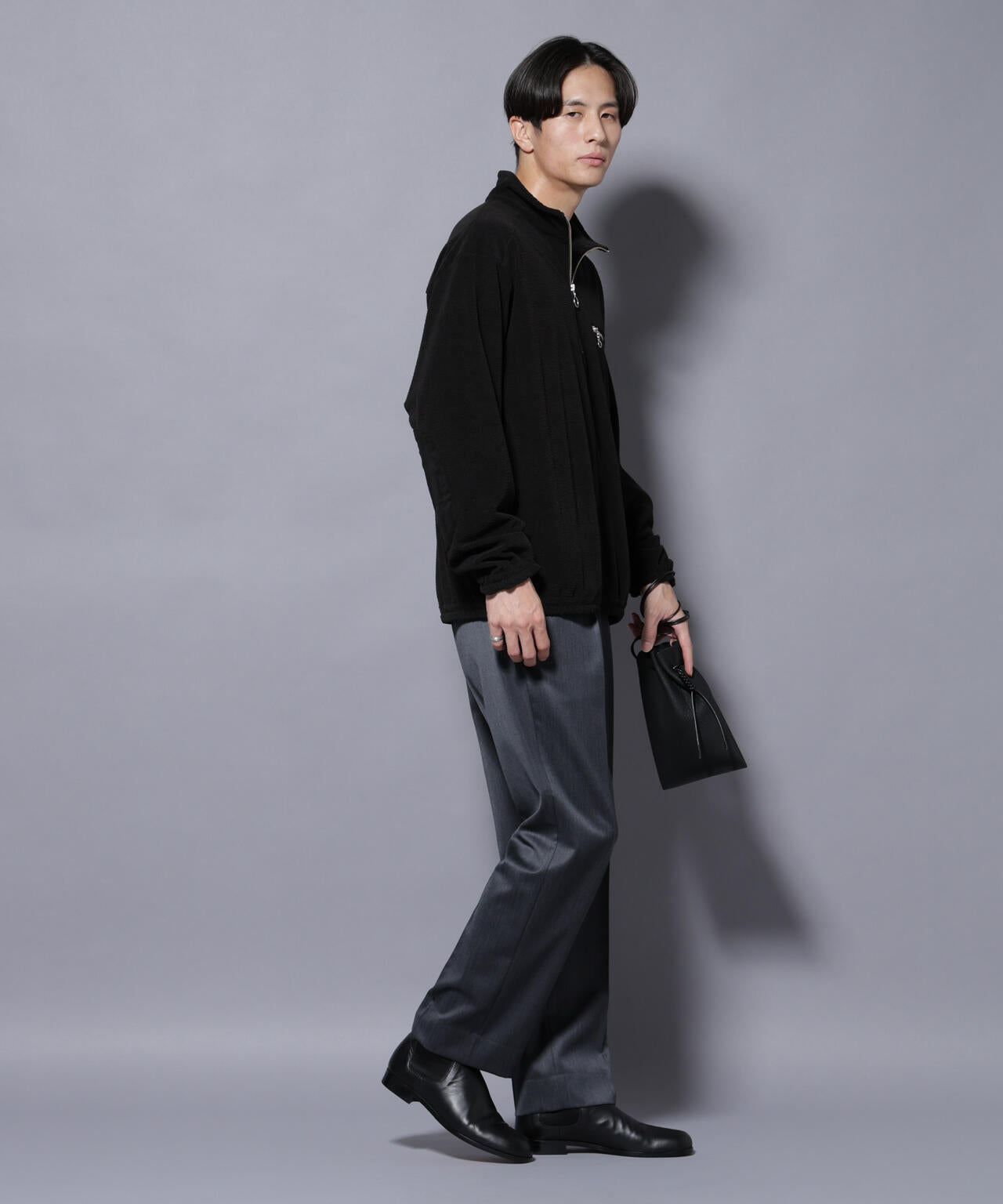 「Damerino Select」ウールシルクベネシャンパンツ(セットアップ可)