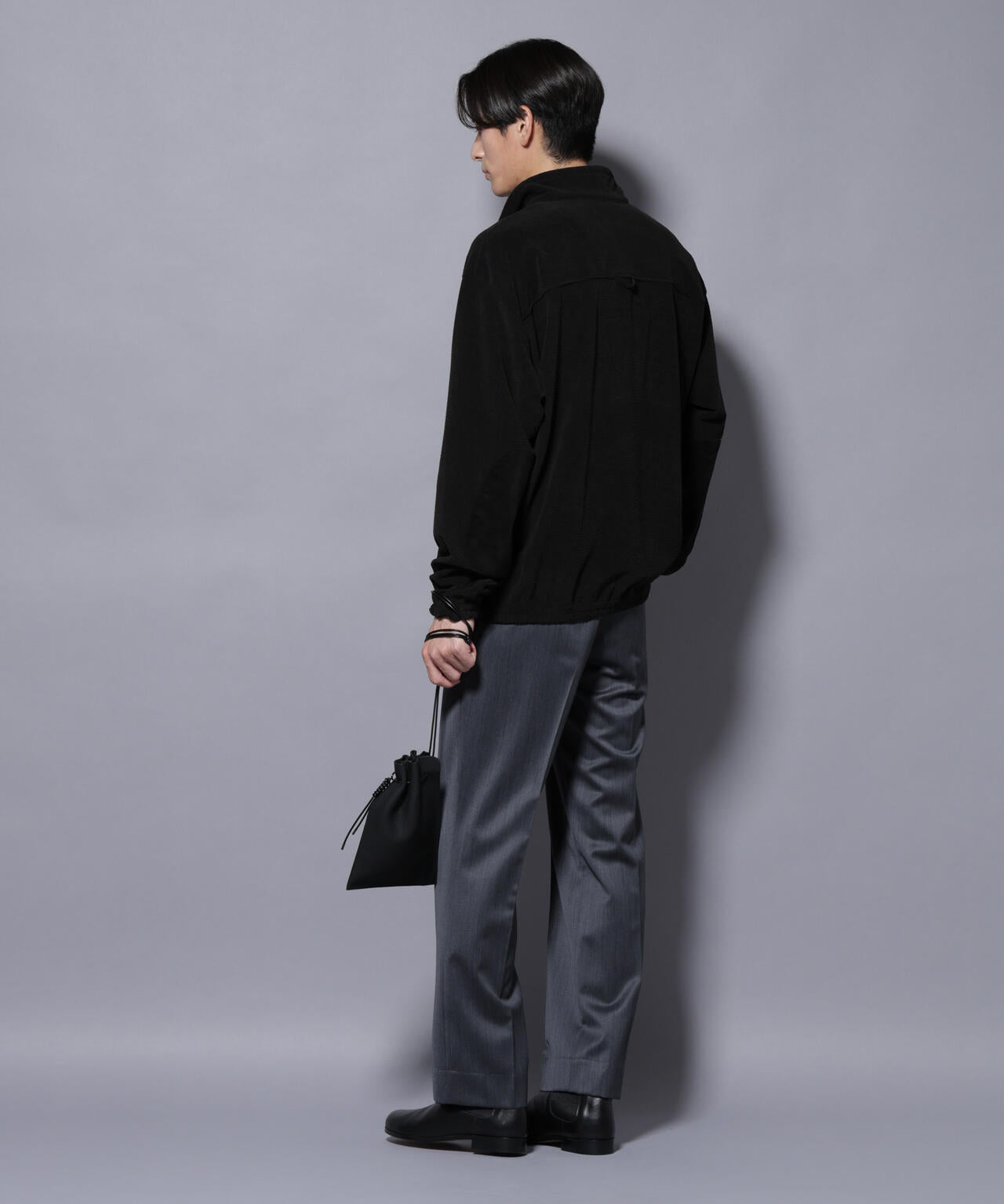 「Damerino Select」ウールシルクベネシャンパンツ(セットアップ可)