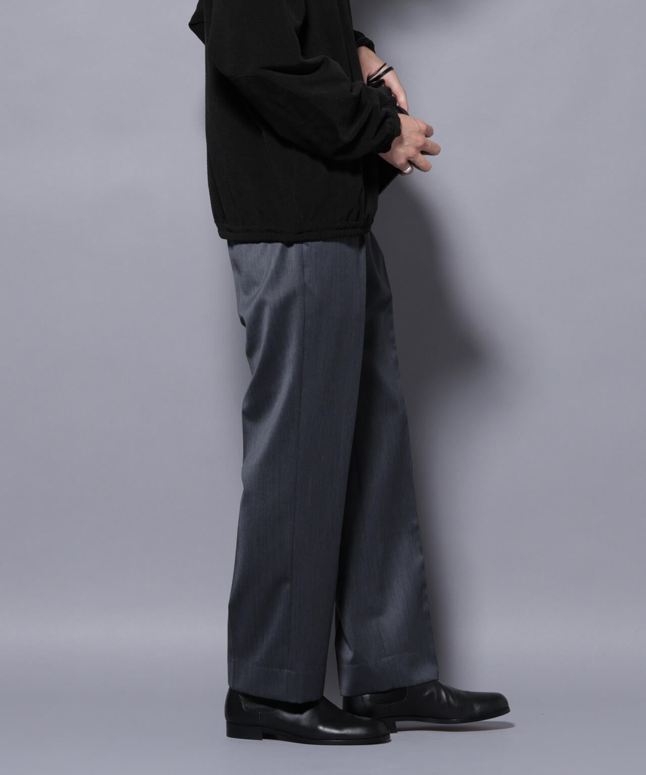 「Damerino Select」ウールシルクベネシャンパンツ(セットアップ可)