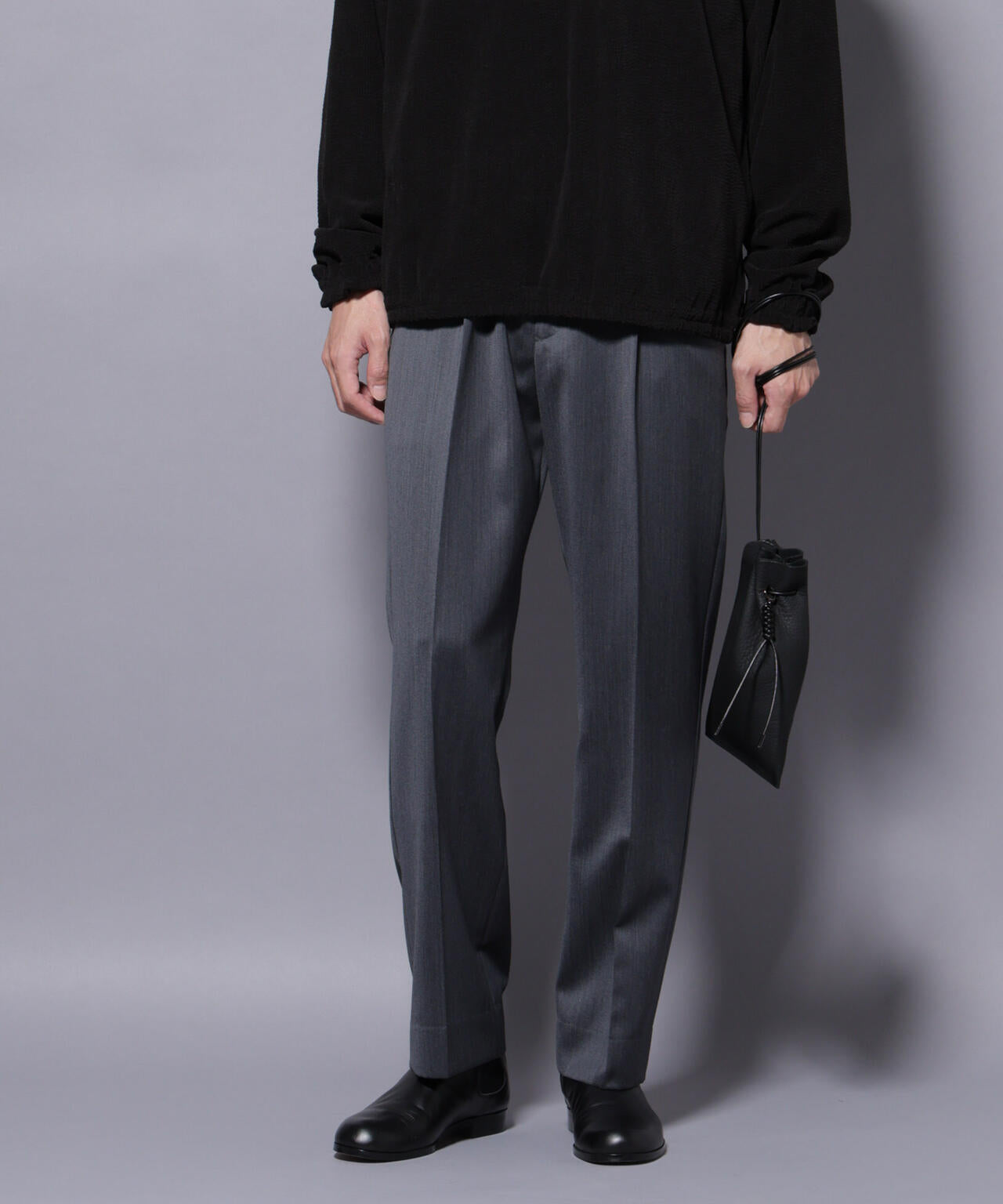 「Damerino Select」ウールシルクベネシャンパンツ(セットアップ可)