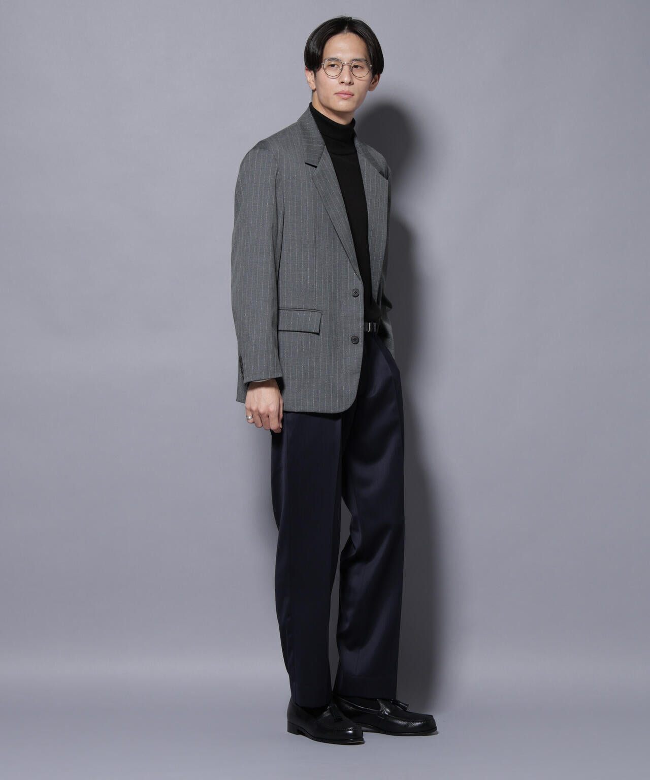 「Damerino Select」ウールシルクベネシャンパンツ(セットアップ可)