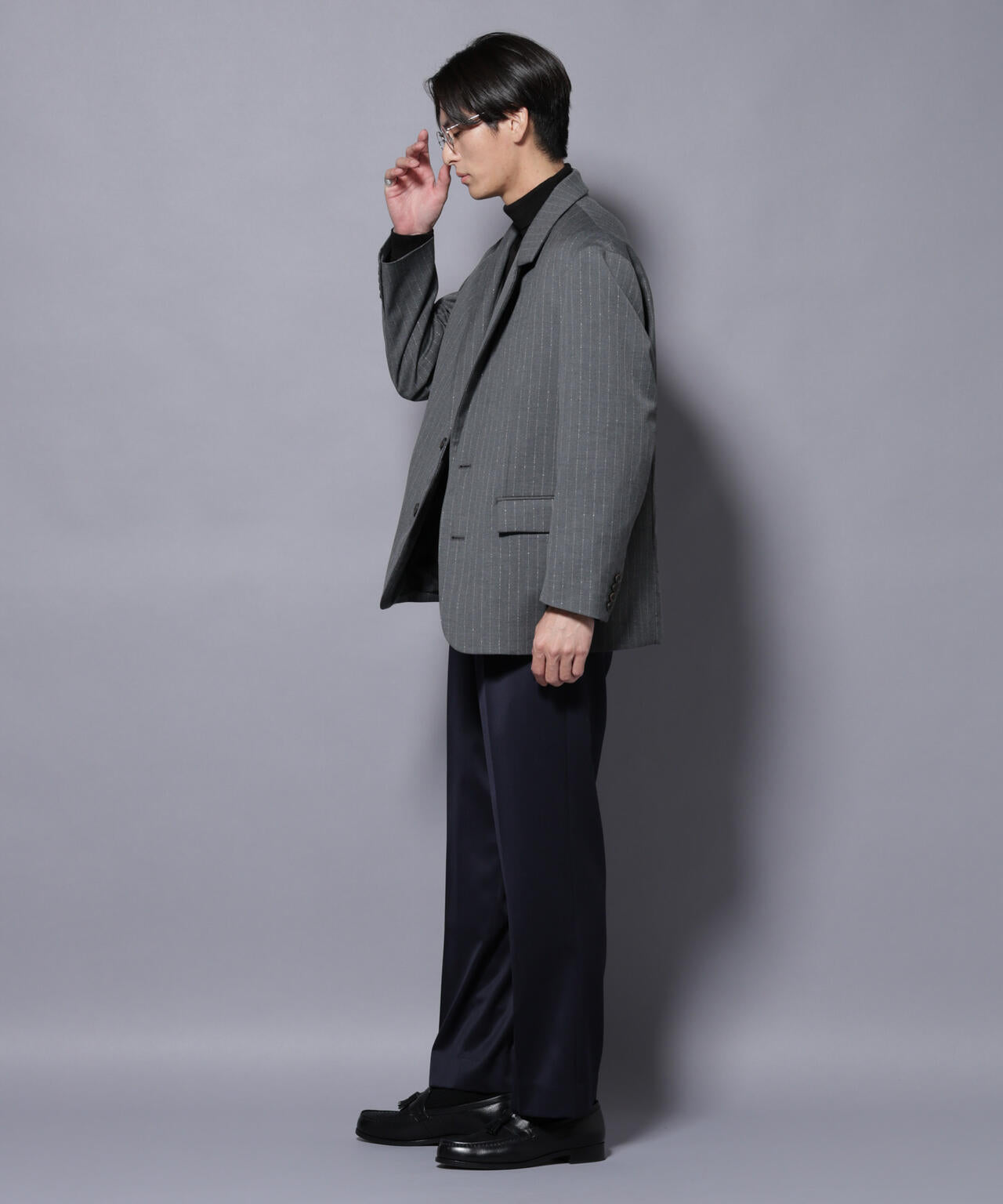 「Damerino Select」ウールシルクベネシャンパンツ(セットアップ可)