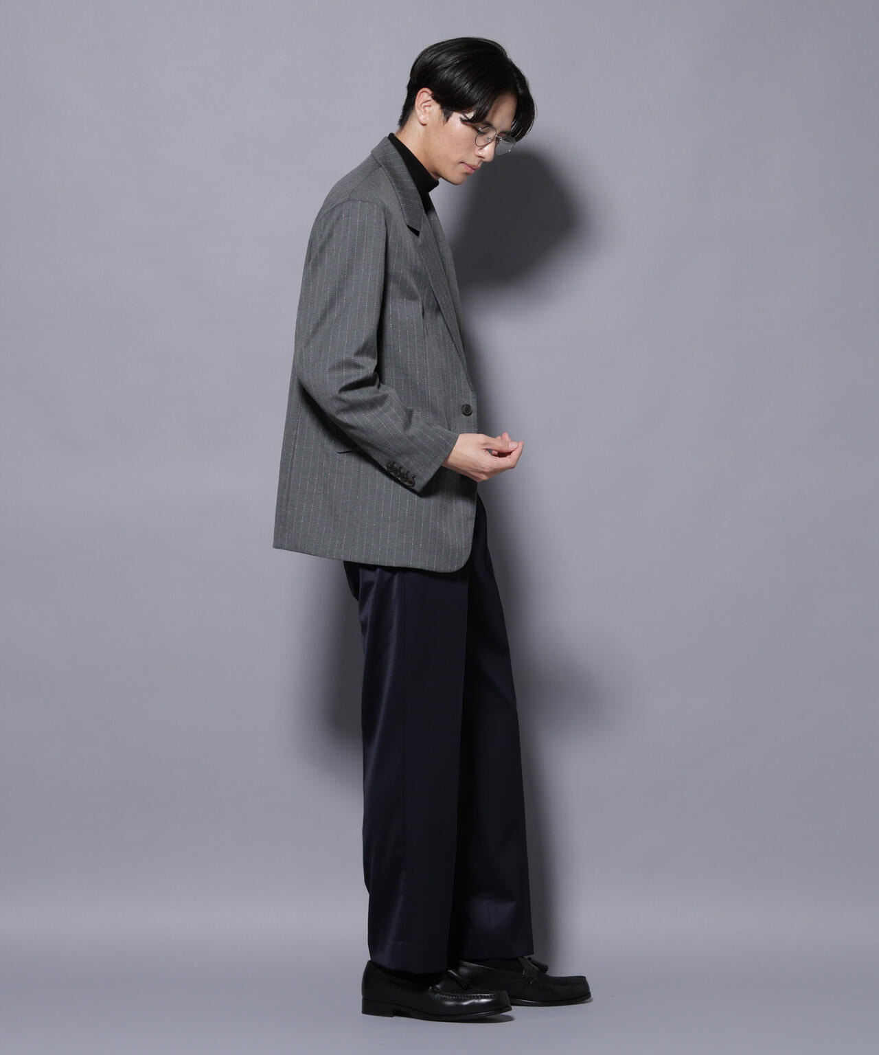 「Damerino Select」ウールシルクベネシャンパンツ(セットアップ可)