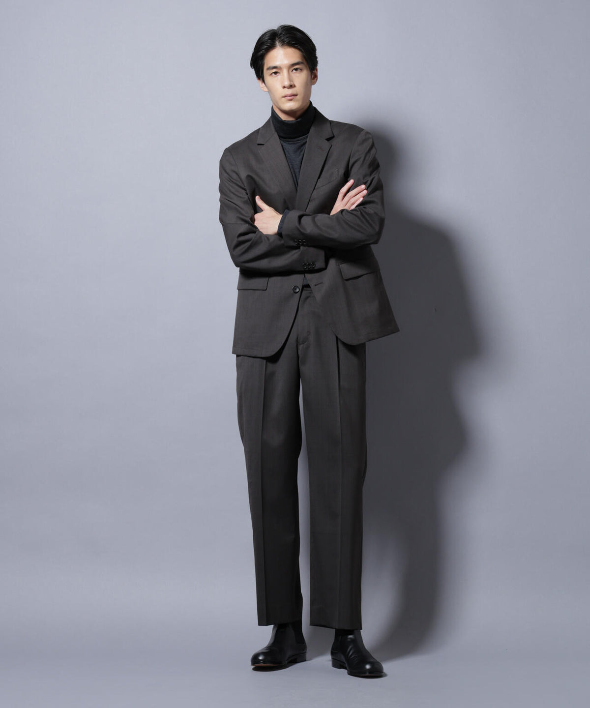 「Damerino Select」RENU(R)T/Wシャドーチェックパンツ(セットアップ可)