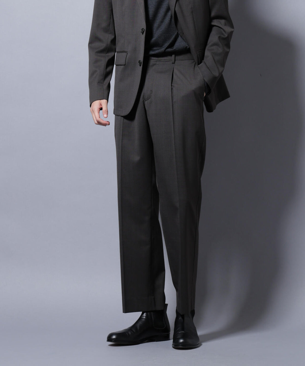 「Damerino Select」RENU(R)T/Wシャドーチェックパンツ(セットアップ可)