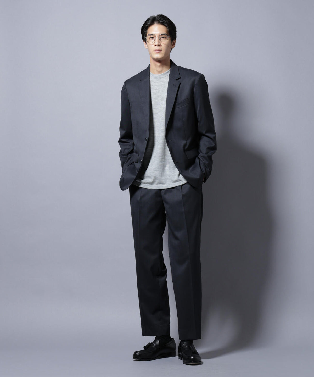 「Damerino Select」RENU(R)T/Wシャドーチェックパンツ(セットアップ可)