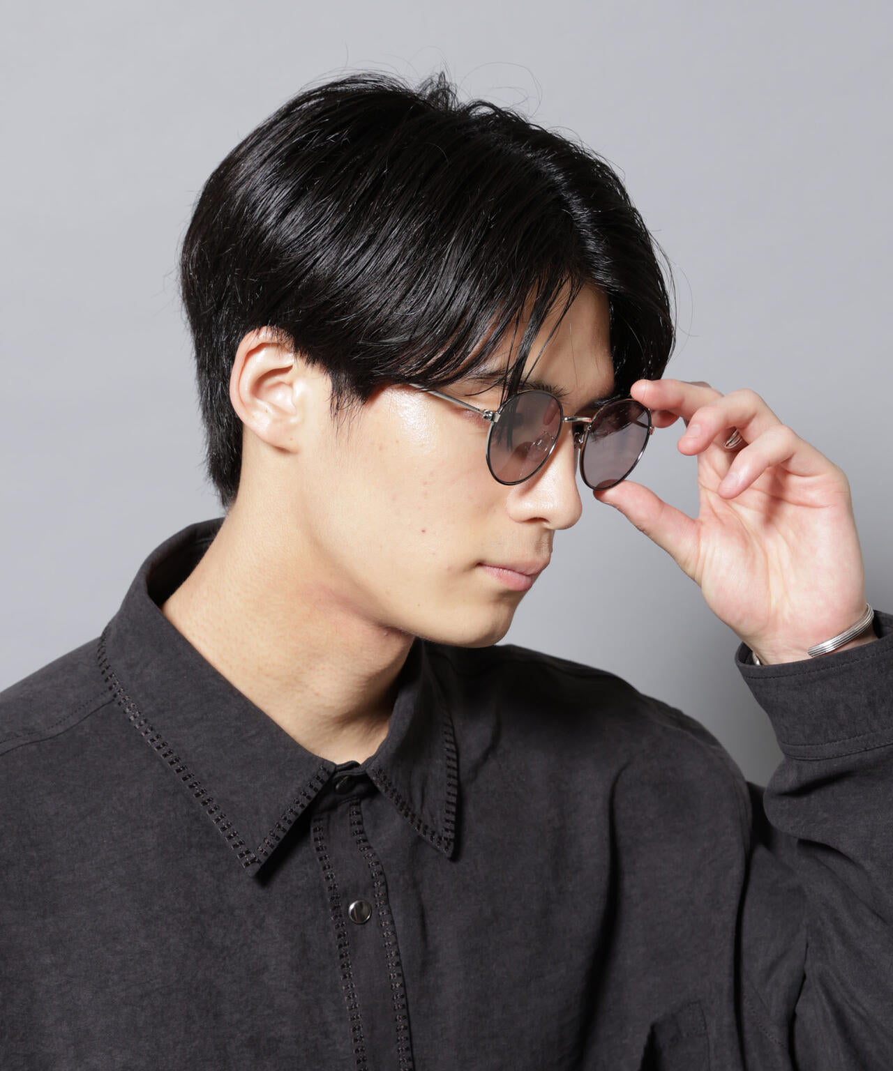 アイウェア サングラス/ボストン型 メタルフレーム