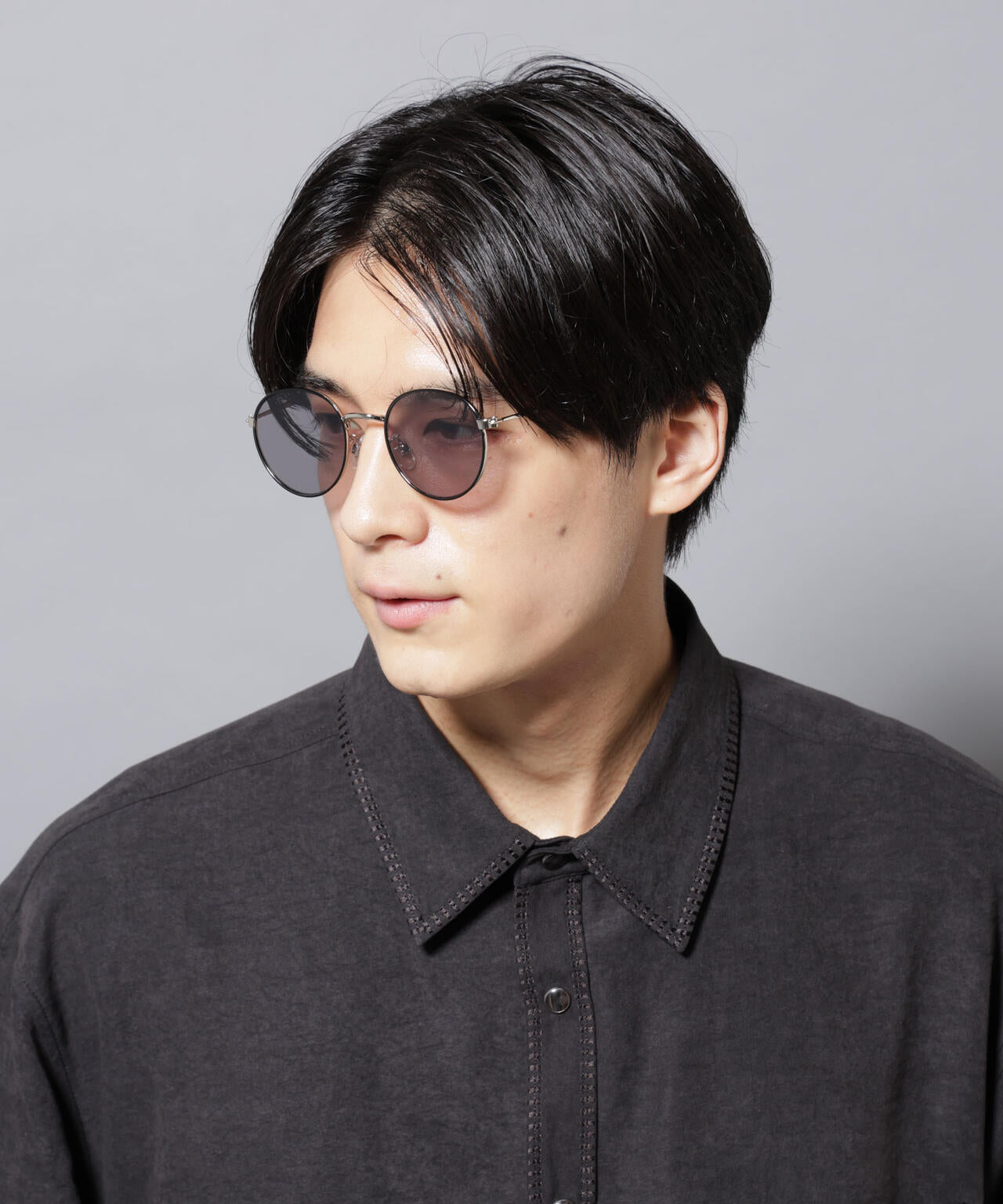 アイウェア サングラス/ボストン型 メタルフレーム