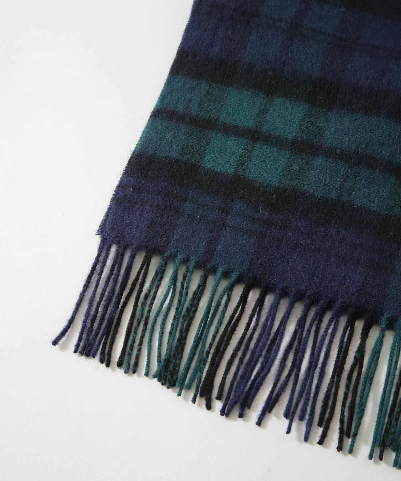 ソフトカシミヤブレンドチェックマフラー