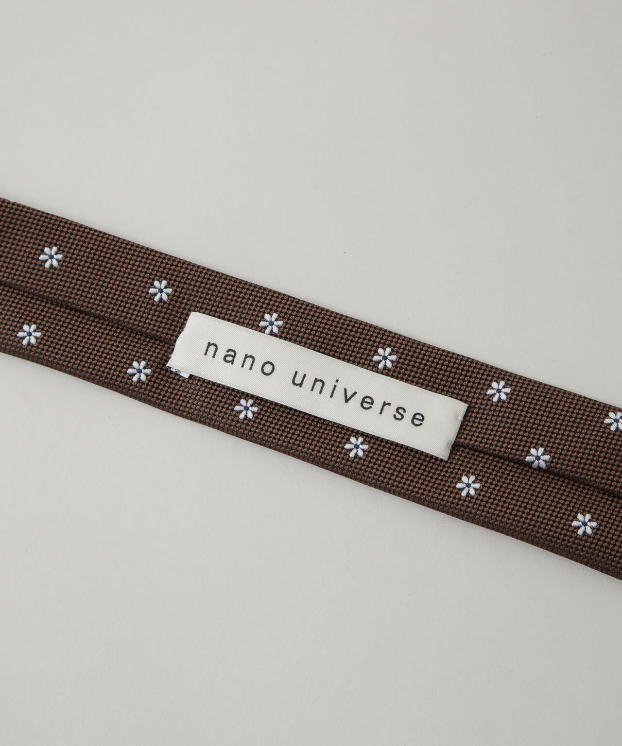 京都西陣ウォッシャブルフラワーモチーフネクタイ