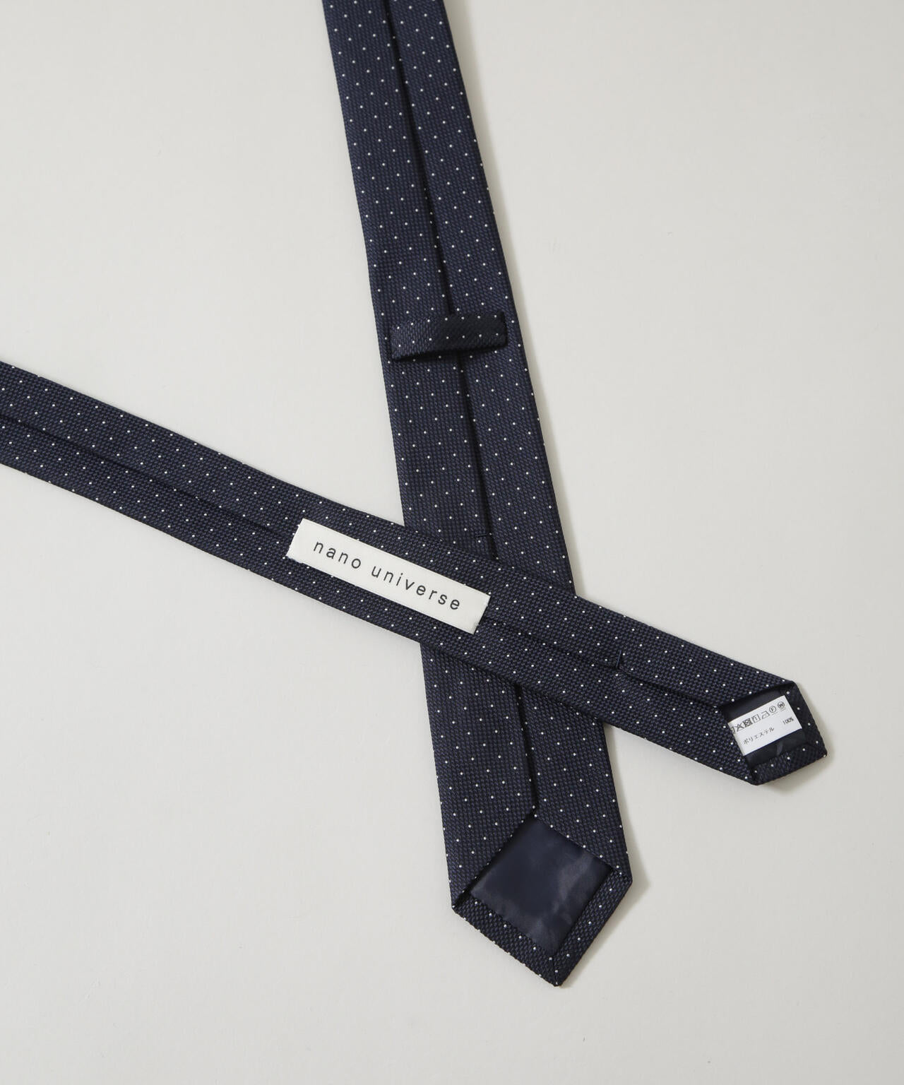 京都西陣ウォッシャブルピンドットネクタイ