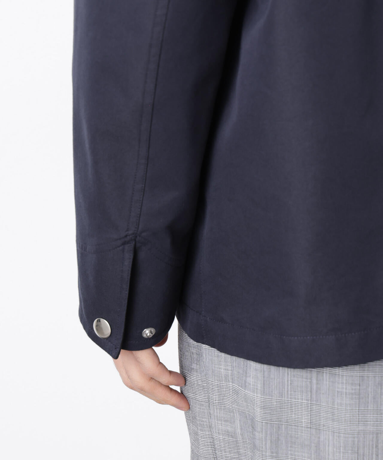 オーバージャケット「WARP PRINT」ライニング/撥水